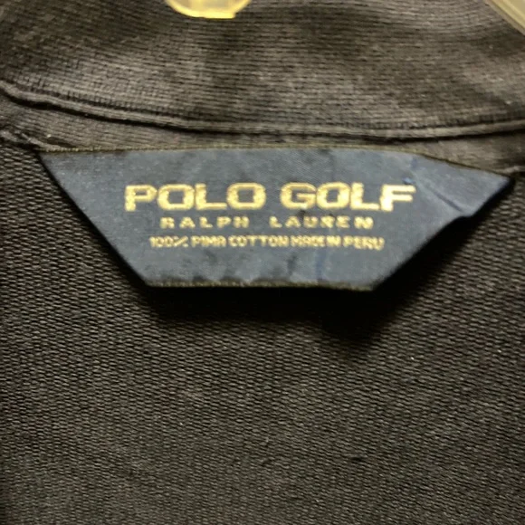 Polo Ralph Lauren Golf navy quarter zip men’s size XL - Picture 3 of 9